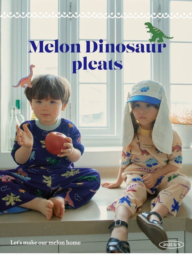 【即納】dinosaur pleats set <kids>