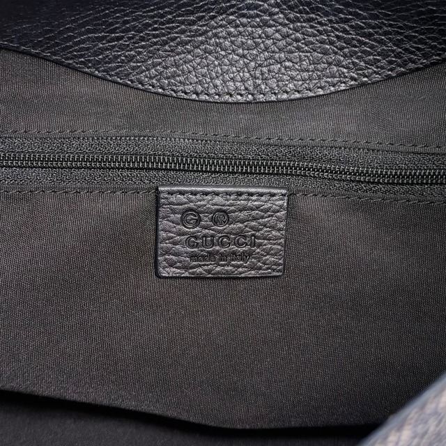 GUCCI グッチ GG ショルダーバッグ ブラック キャンバス レザー ワンショルダー vintage ヴィンテージ オールド 2wjvts