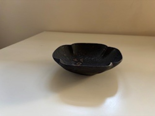 加藤あゐ　石目四つ葉中鉢