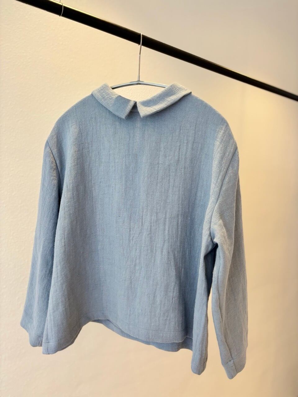 美品！モユル！リネン素材軽い羽織り 0b8d01c27790d694312b9d4aae3344