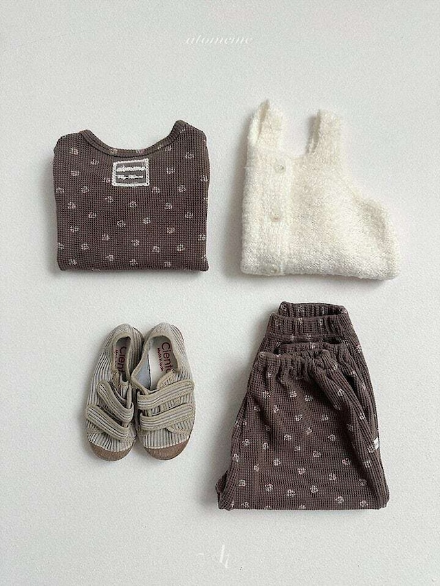 予約⌇atomeme / Ecru knit vest