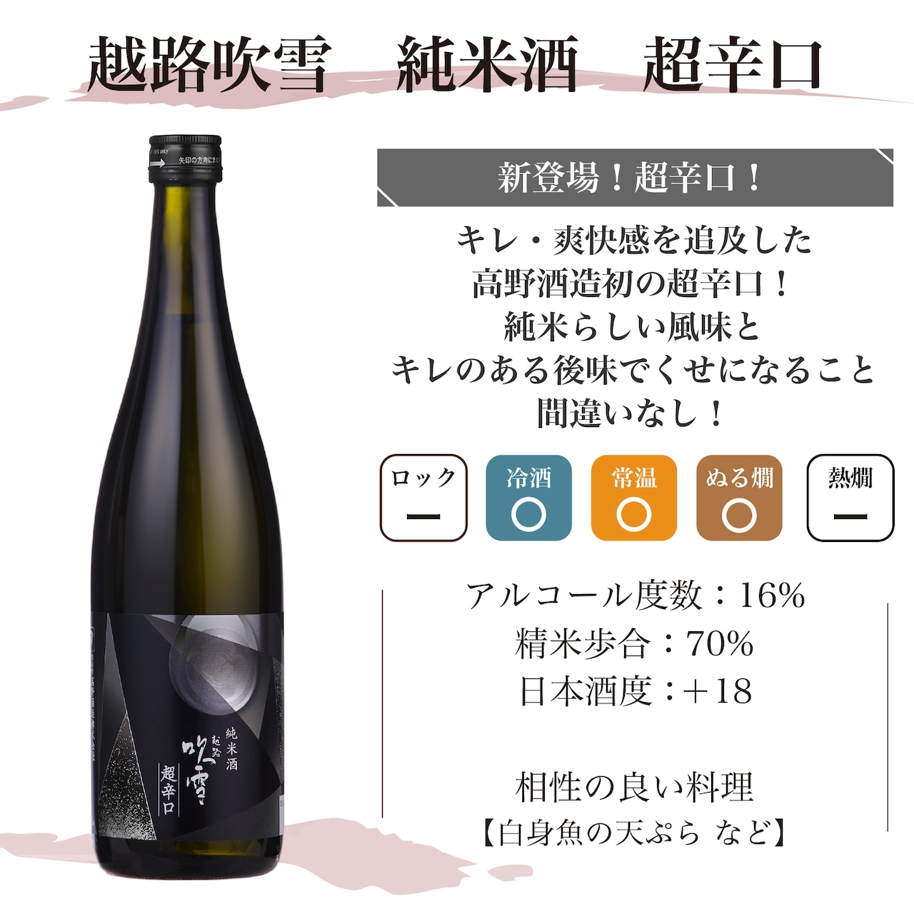 お父さん ありがとう 感謝ラベル & 超辛口 純米酒 日本酒 飲み比べセット 720ml×2本 辛口 新潟 高野酒造 送料無料