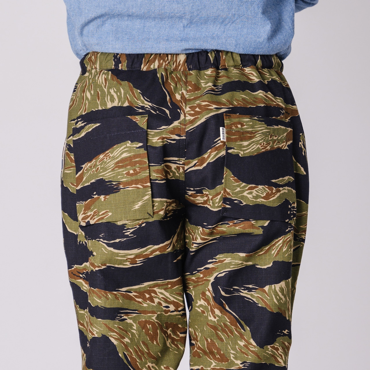 【DARGO】 Tapered Easy Pants / "Type Fatigue"（TIGER CAMO）