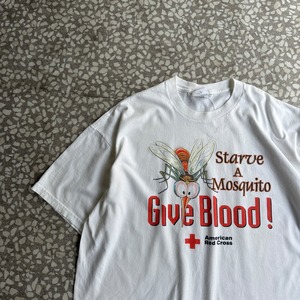 JERZEES / 00's- Give Blood Tee sizeXL