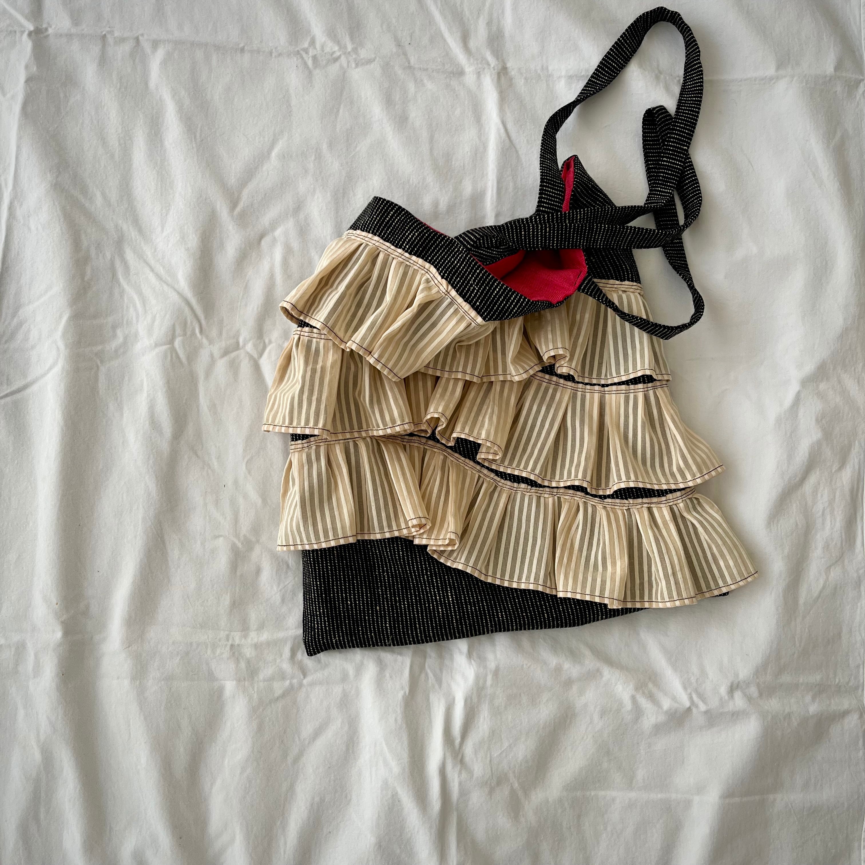 frill tote #three tiered frills