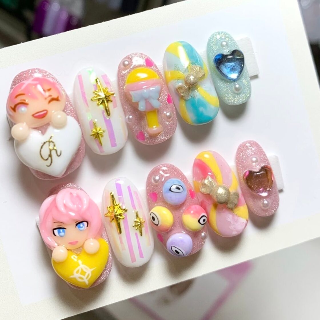 ネイルチップオーダー 3Dネイル 痛ネイル 地雷系 量産型 | Pay ID 