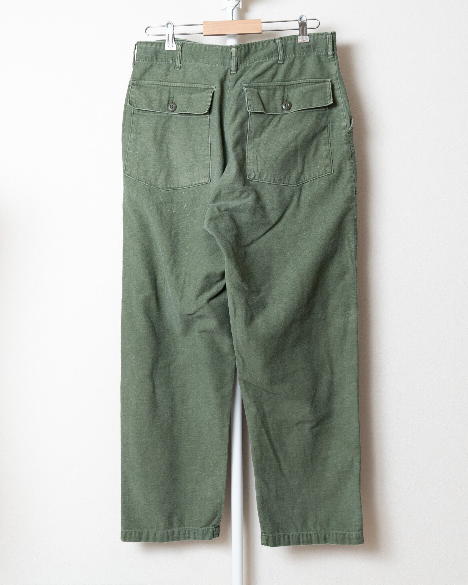 36×33】U.S.Army Utility Trousers OG-107 実物 米軍 ベイカーパンツ