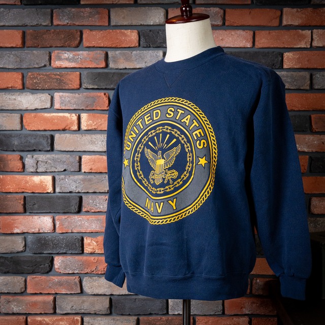 【USED】U.S.NAVY Sweat Shirt アメリカ海軍 スウェット