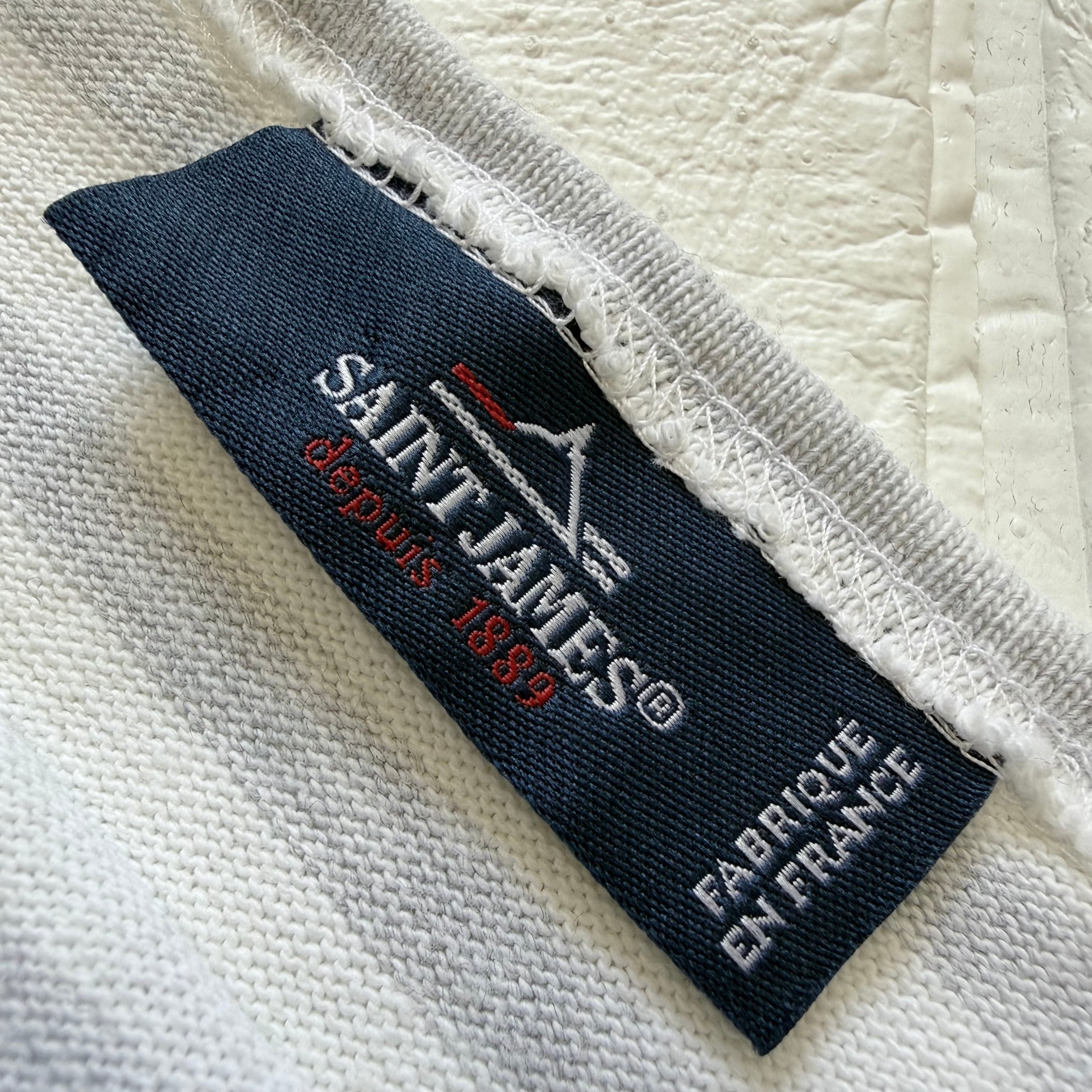 SAINT JAMES フランス製 OUESSANT ボーダー ボートネック バスクシャツ