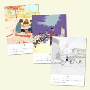 絵津鼓『あつ＆さむカレンダー2025』