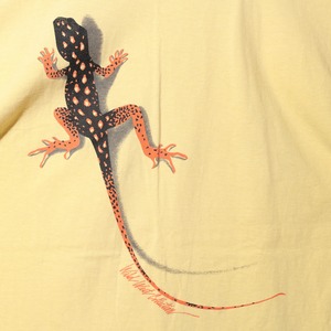 美品 XL 90s USA Lizard Marlboro Tシャツ 袖裾シングルステッチ トカゲ マルボロ 企業T