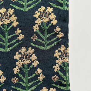 Gobelins woven flower cushion cover