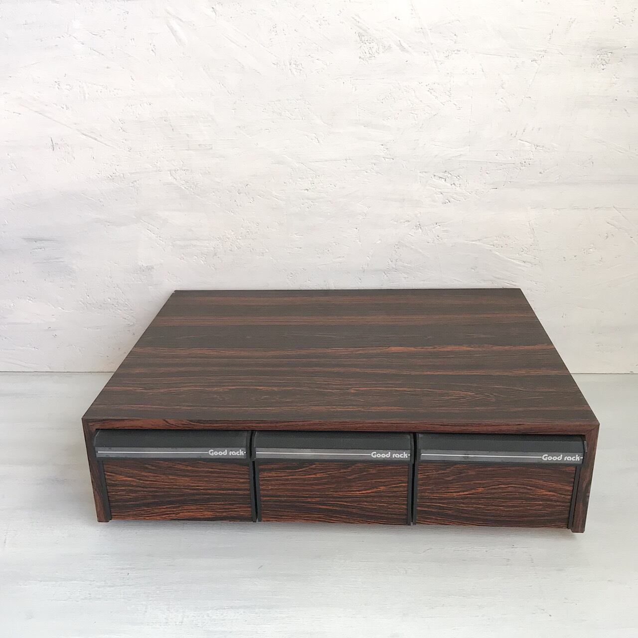 昭和レトロ☆日本製☆90年代☆旧車 木材 カセットケース カセット