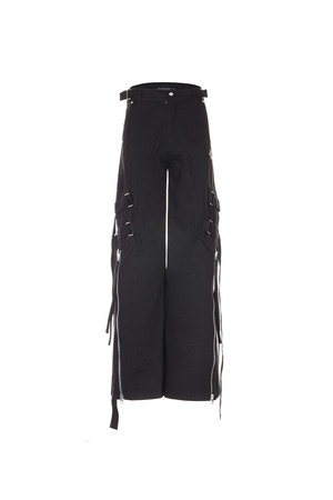 [SURGERY] surgery bondage cargo pants 'black' 正規品 韓国ブランド 韓国通販 韓国代行 韓国ファッション sur8ery サージェリー 取扱店 日本 店舗