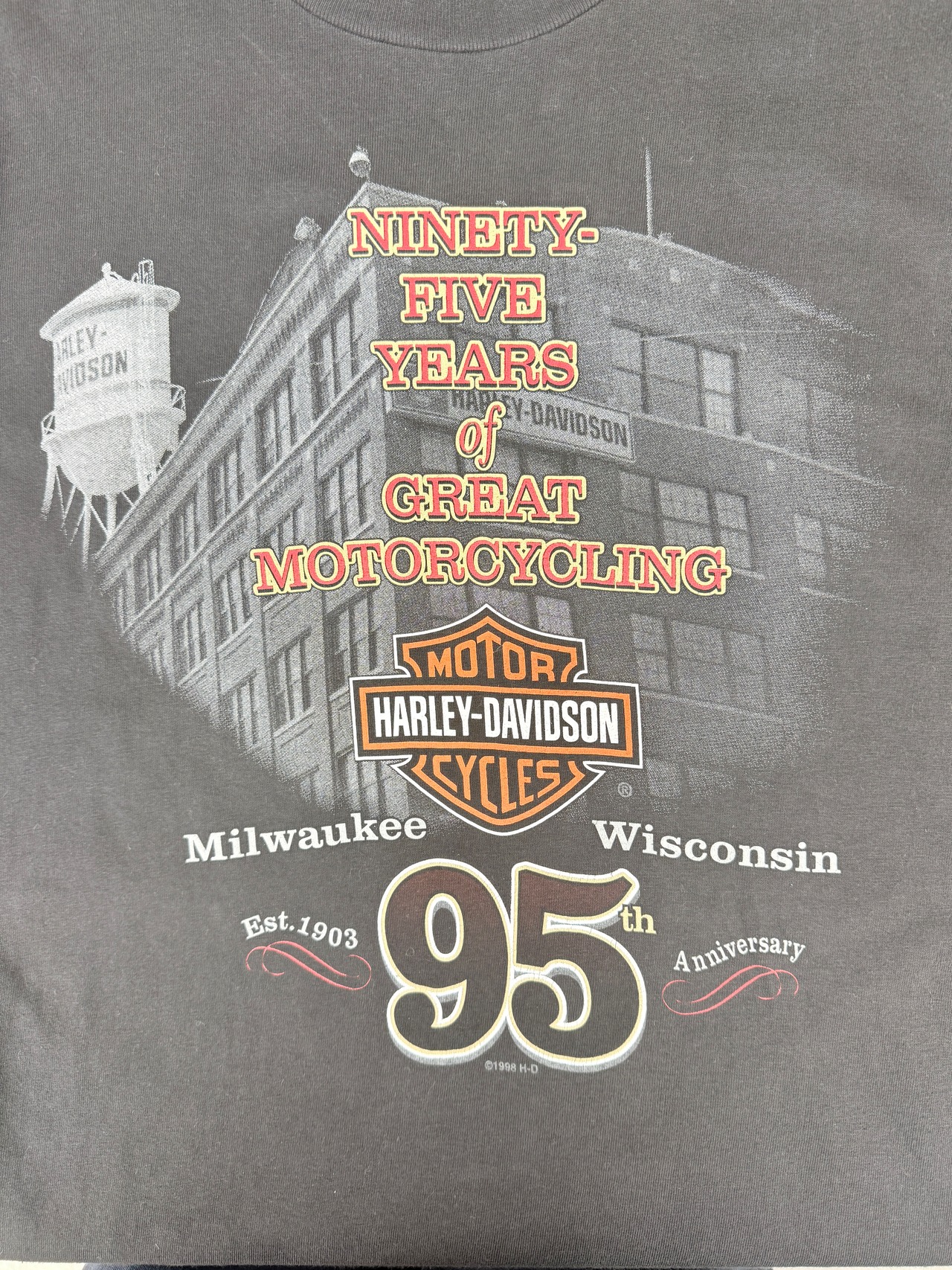 90s HARLEY-DAVIDSON GROVE'S WINCHESTER / made in usa・画像8