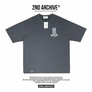 2ND028 2NDARCHIVE Tシャツ 韓国ファッション オーバーサイズ ユニセックス