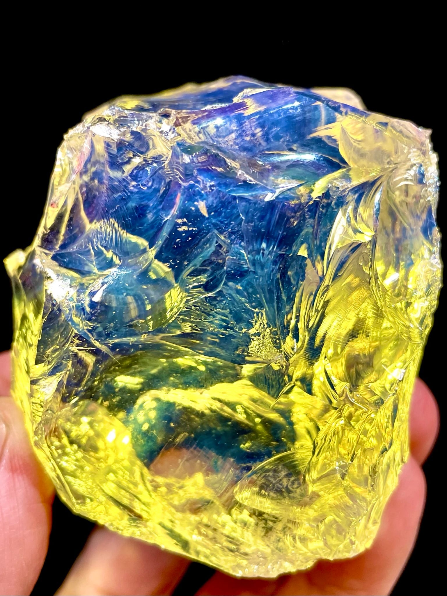 聖母の光❇️ラージサイズ マニカラン産ゴールデンヒーラー