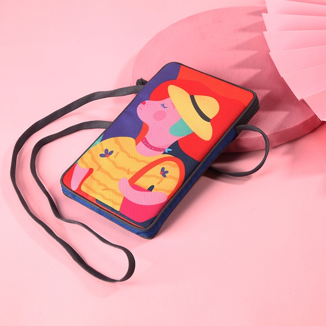 【予約商品】　【Pink Family シリーズ】　7.9‘’多機能バッグ（タブレットバッグ）