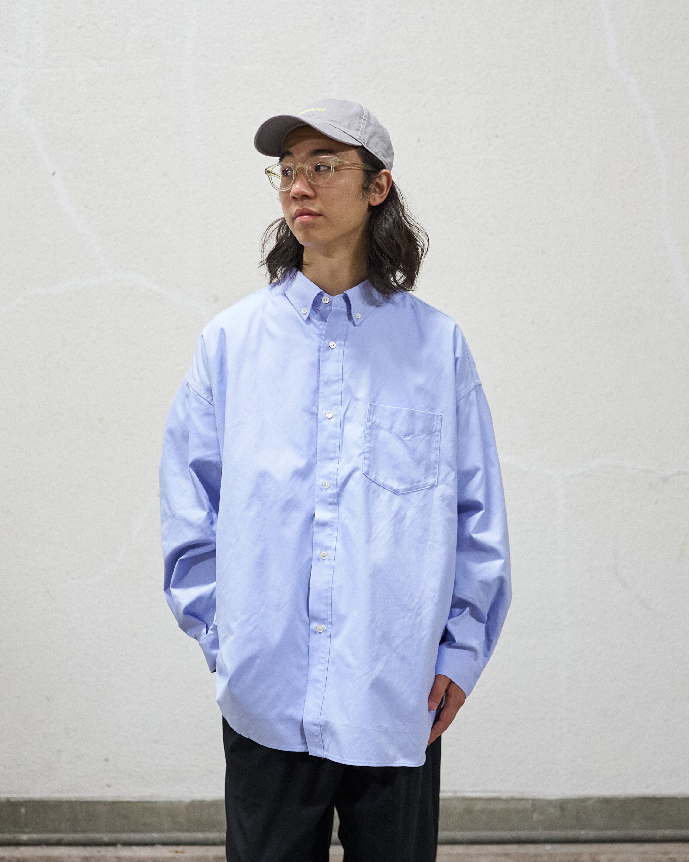 FreshServiceフレッシュサービスDRY OXFORD CORPORATE L/S B.D