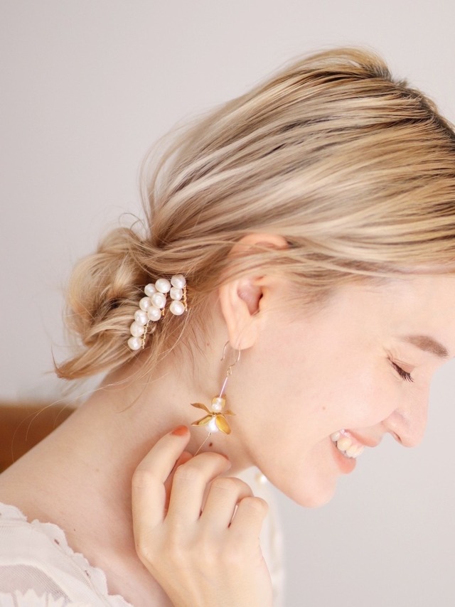 baroque pearl Ⅲ hair accessory