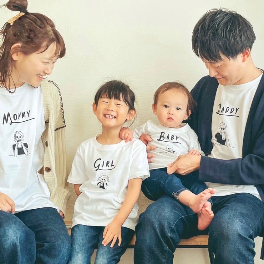 黒木製作所　親子Tシャツ 黒木製作所｜親子で楽しむお揃いTシャツ＆お名前スタンプ・ベビーアイテム