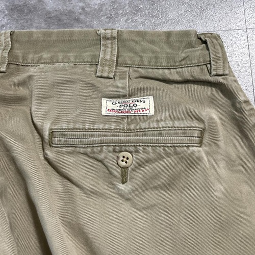 90-00s Polo by Ralph Lauren 34/30 ベージュチノ 詳細写真8