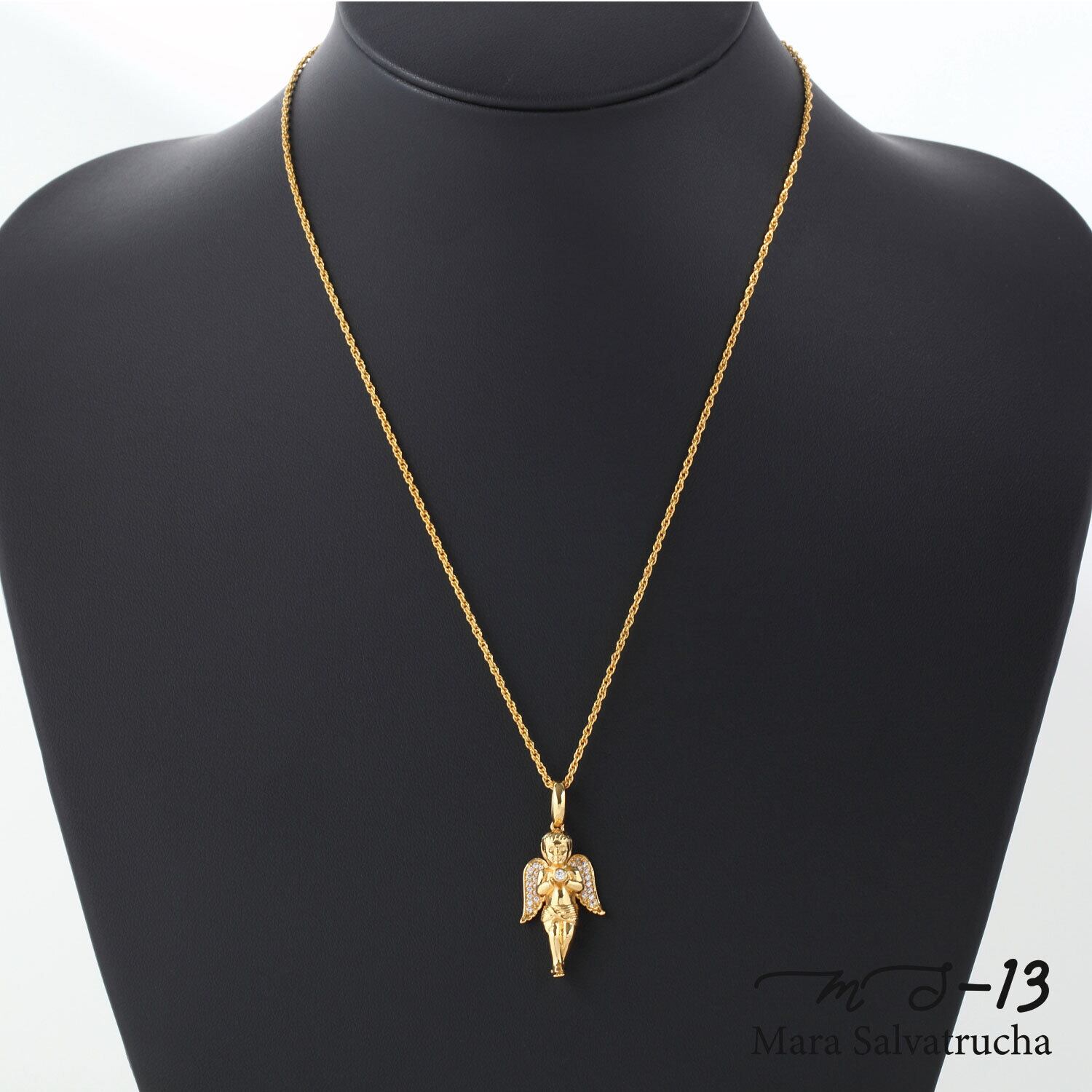 MS-13】K18GP エンジェル チャーム M（ゴールド） | Gelry online shop