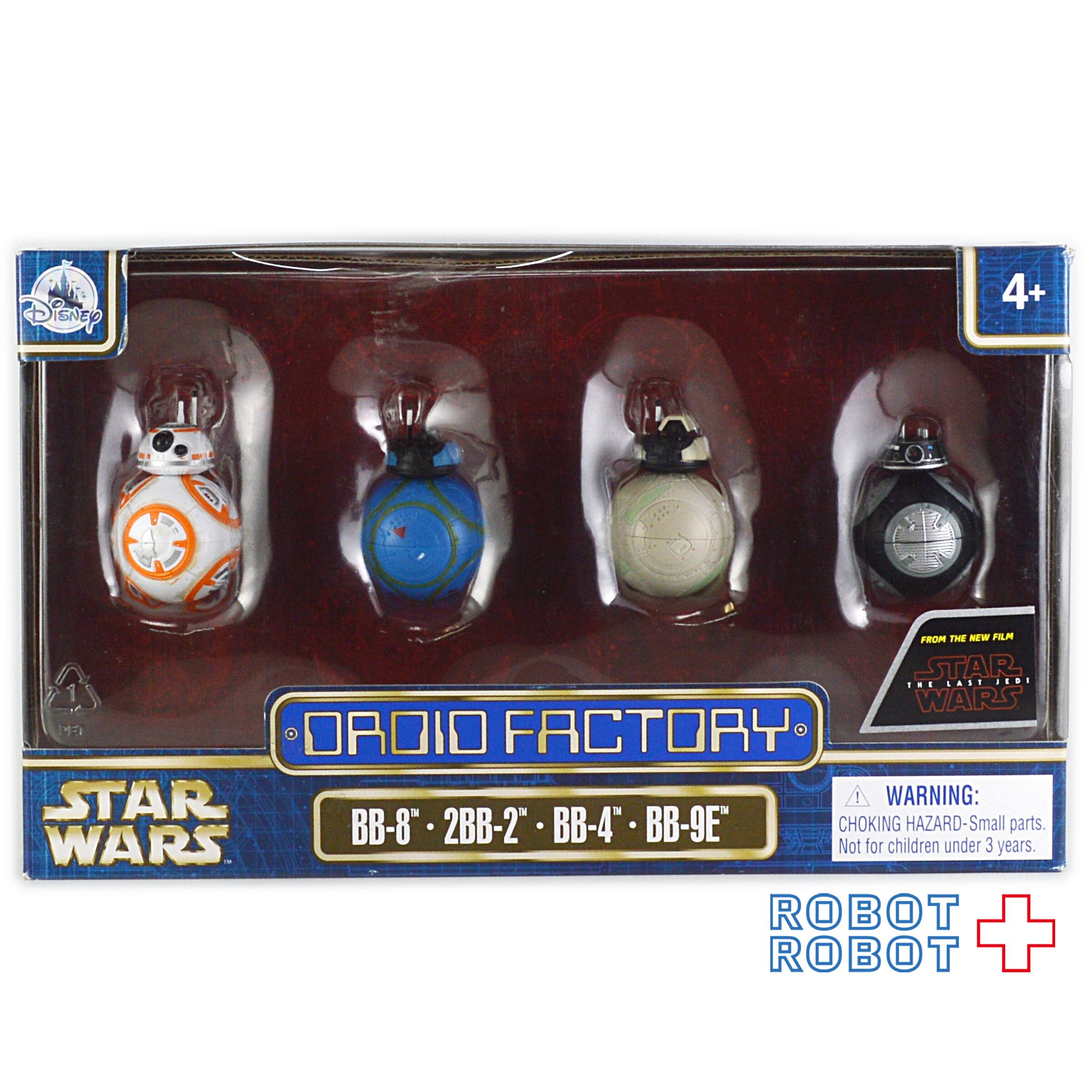 スター・ウォーズ ドロイド・ファクトリー BB-8・2BB-2・BB-4・BB-9E
