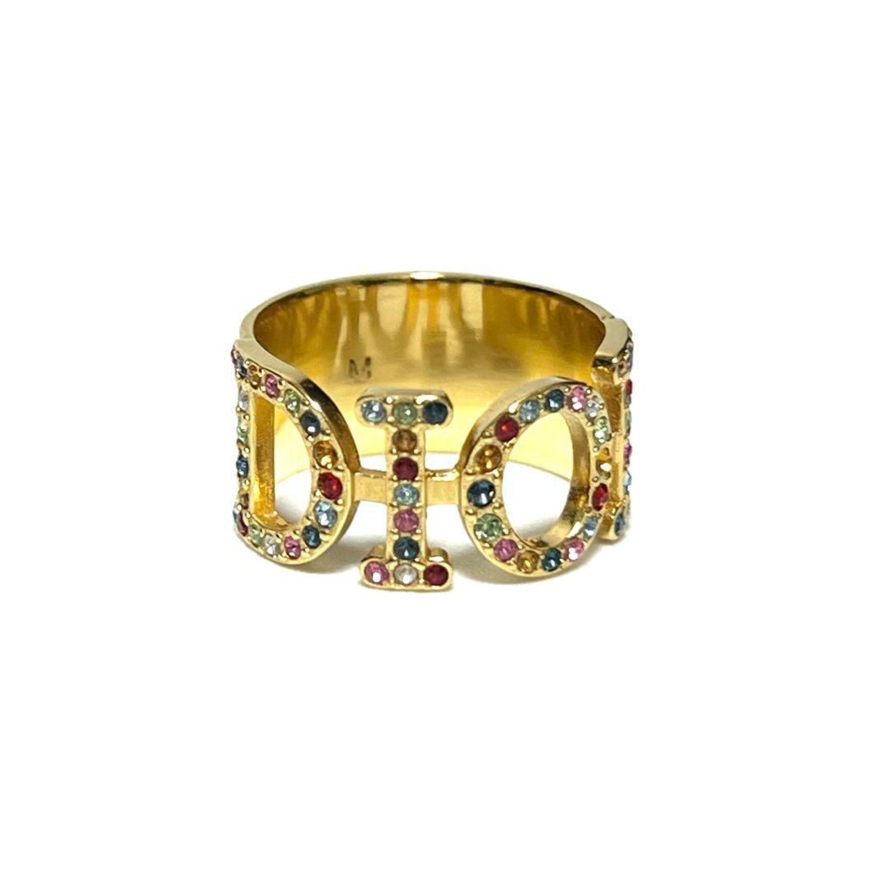 希少・12号・美品】ディオール DIOR レディース 指輪 Dio(r)evolution 