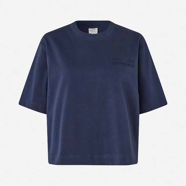 BAUM UND PFERDGARTEN　JIANA COTTON TEE　BARITONE BLUE