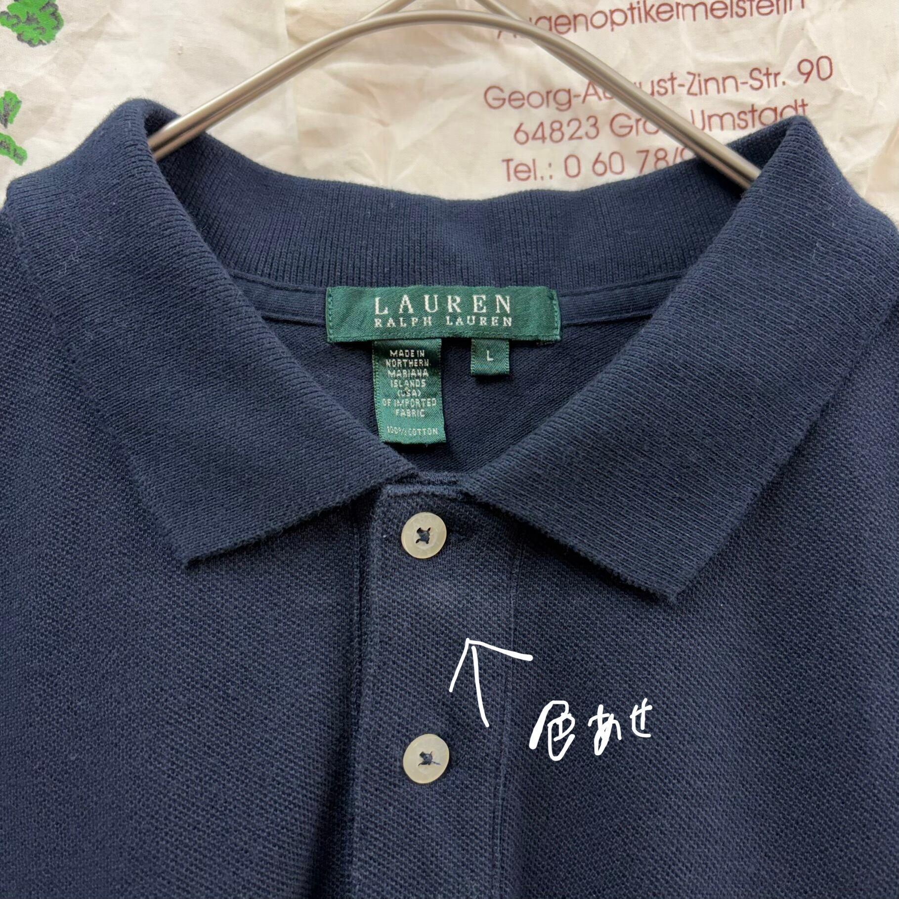 LAUREN RALPH LAUREN ロゴ刺繍ノースリーブポロシャツ | 古着屋PENNY