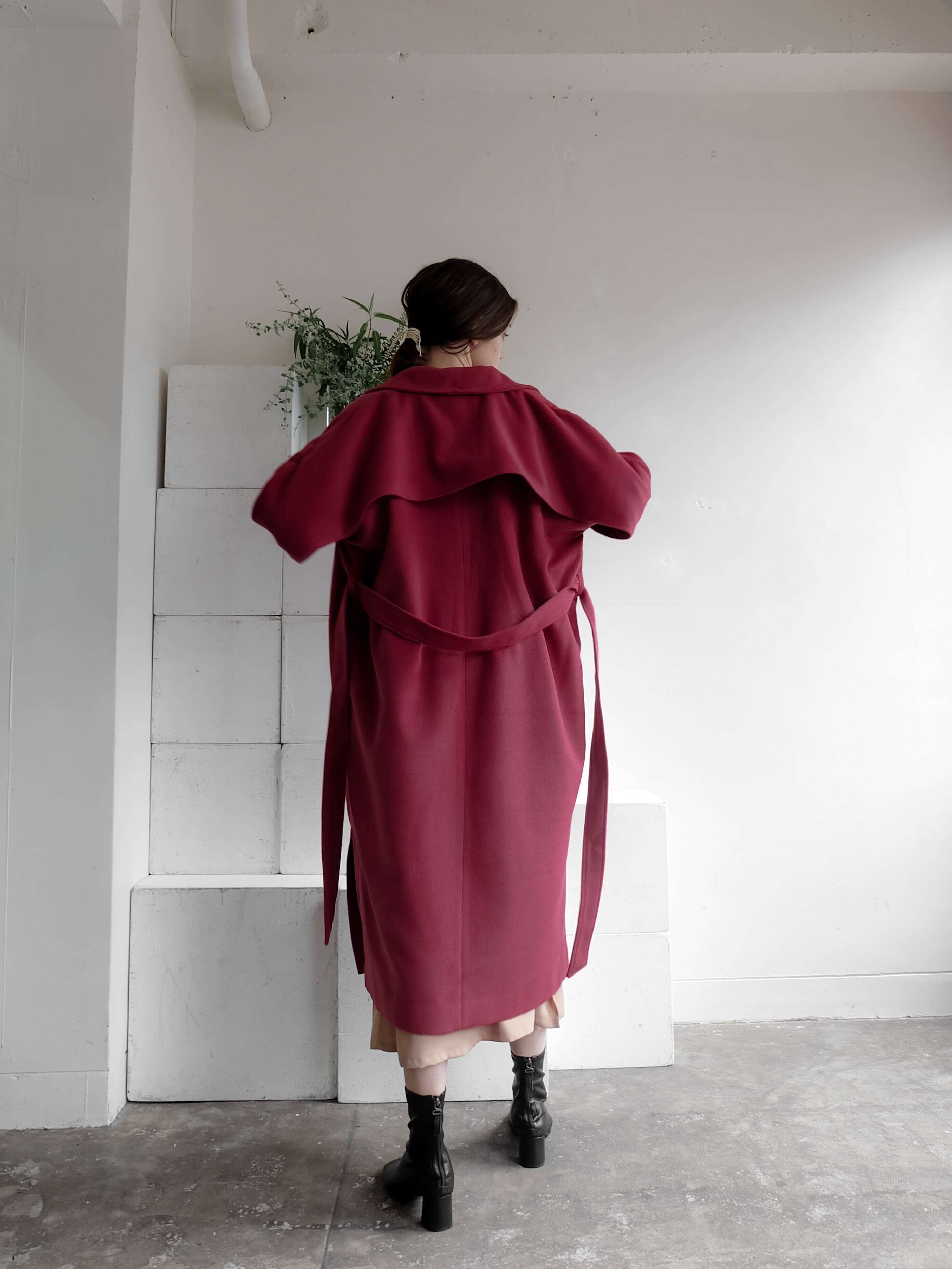 wool gown coat | Katrin TOKYO