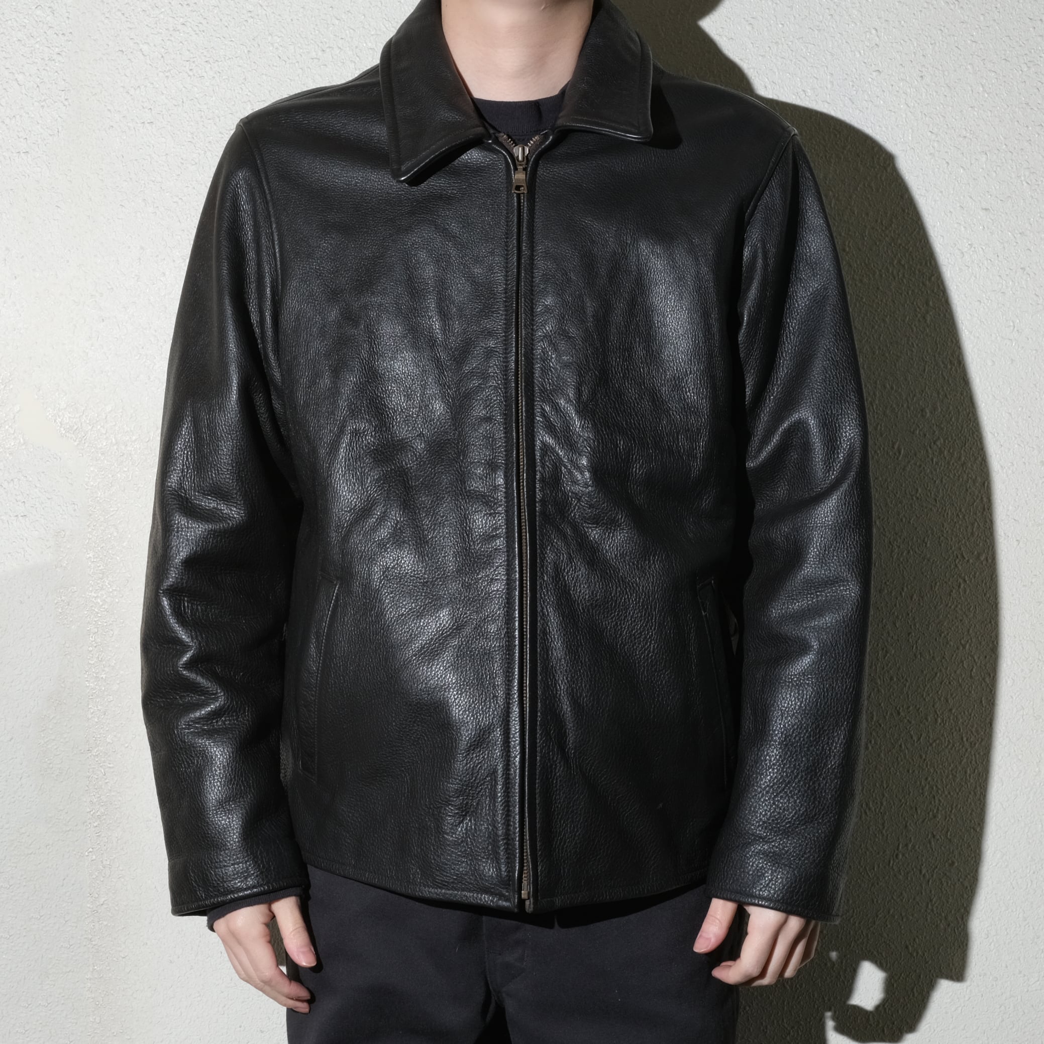 90's Eddie Bauer leather jacket [like M] | goodbuy used clothing