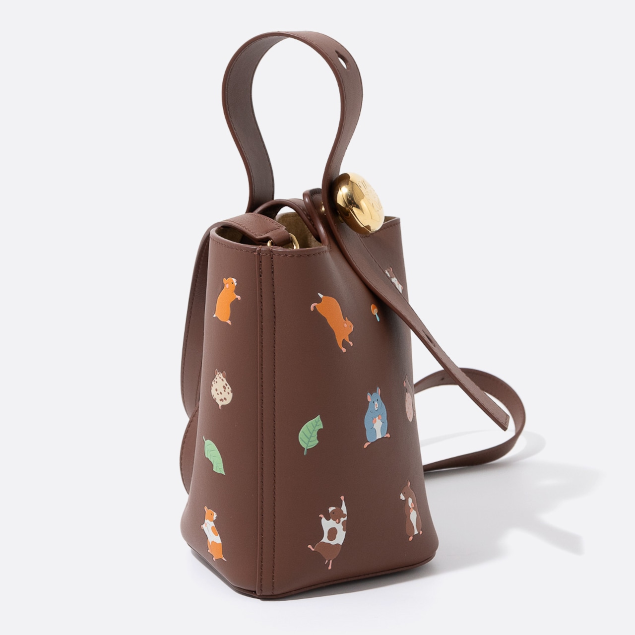 LOEWE x Suna Fujita ハムスター ペブル バケットバッグ ミニ