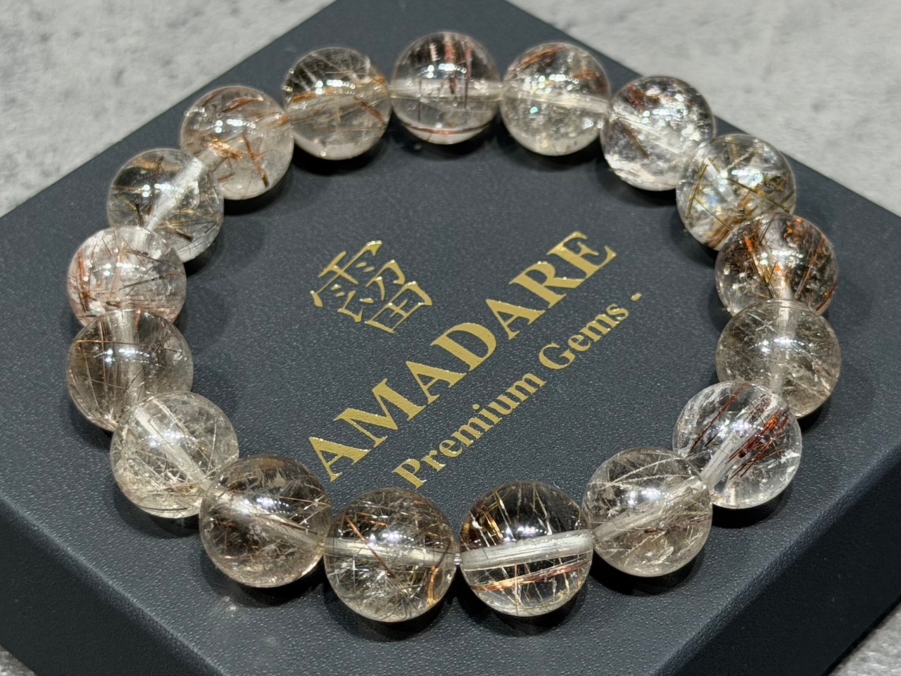 No.2313-2 ルチルクォーツブレスレット