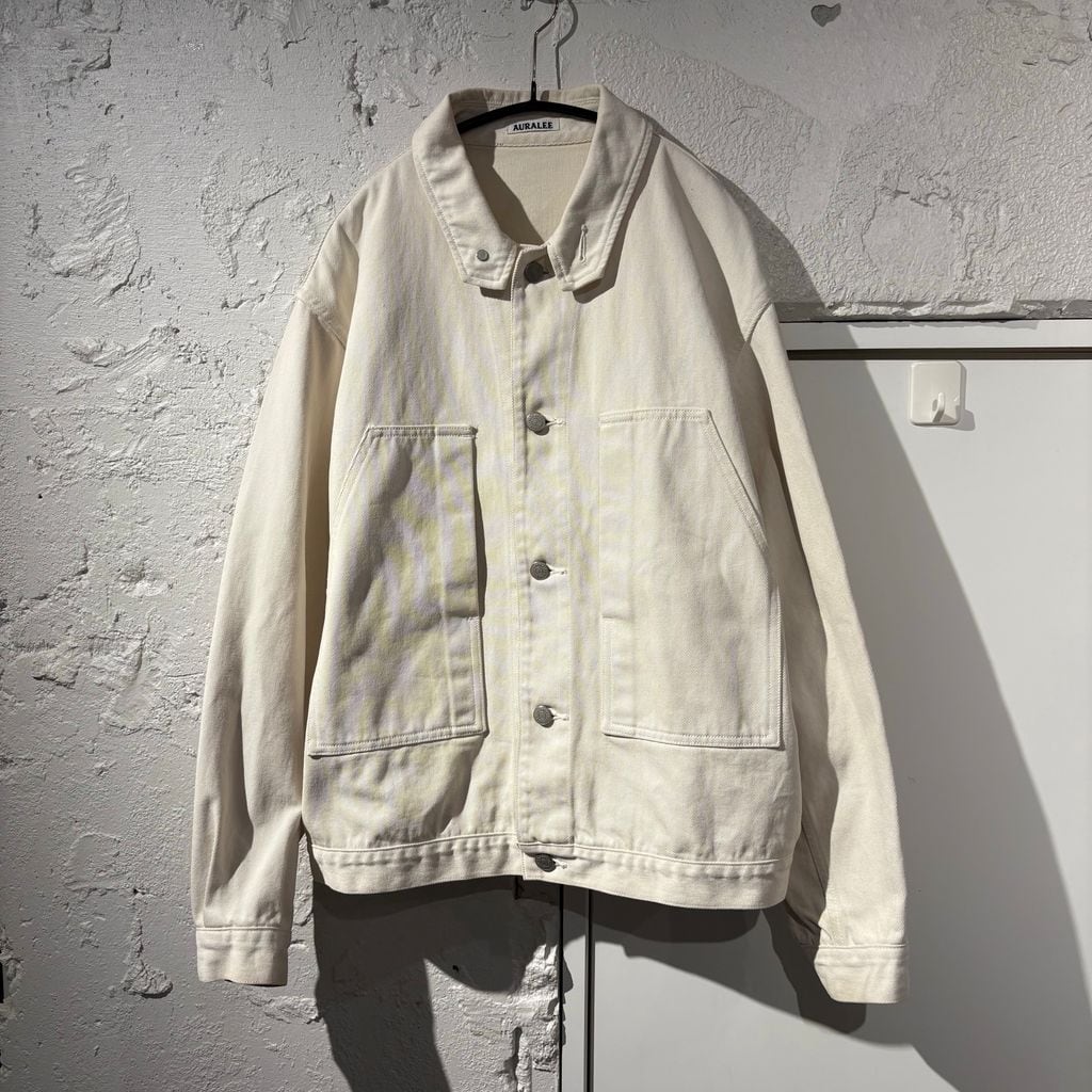 AURALEE オーラリー 20SS HARD TWIST DENIM BLOUZON デニムジャケット