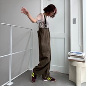 adjuster color stitch suspenders PT/moca