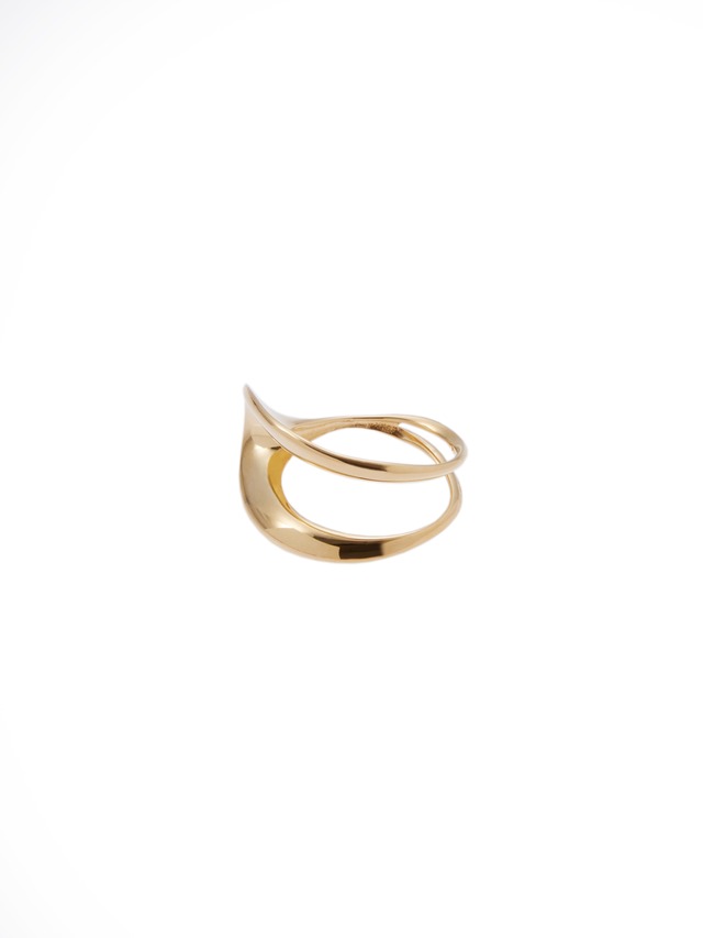 gold  spoon ring(CAAC-R053-2)