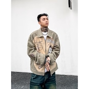 VINTAGE プリントジャケット T711