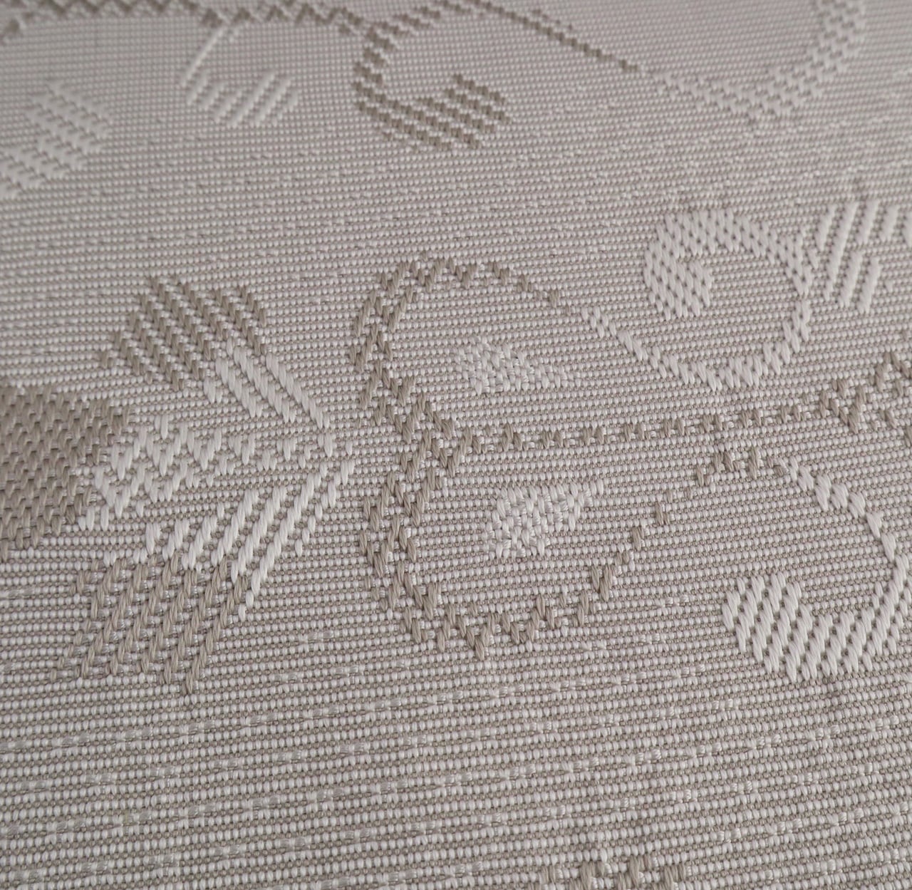 八寸名古屋帯「草紋」pearl gray（未仕立） | OLN web shop