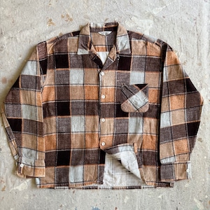 1960s Flannel Shirts L位 Z162
