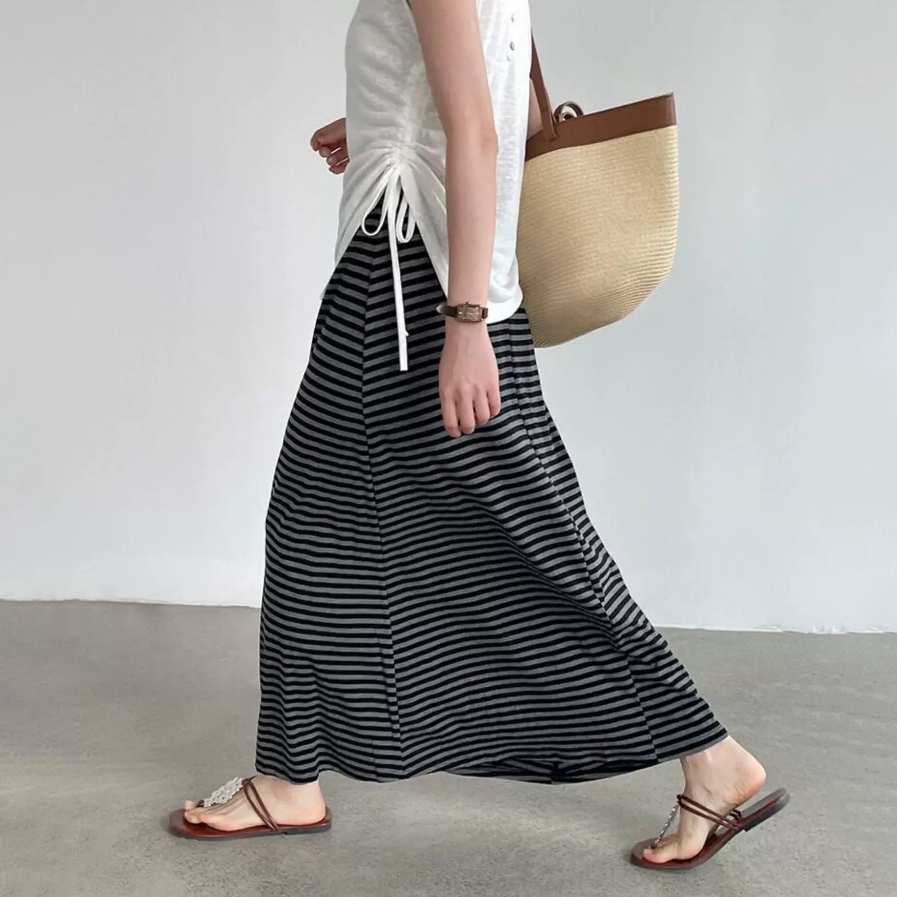border maxi skirt 14523