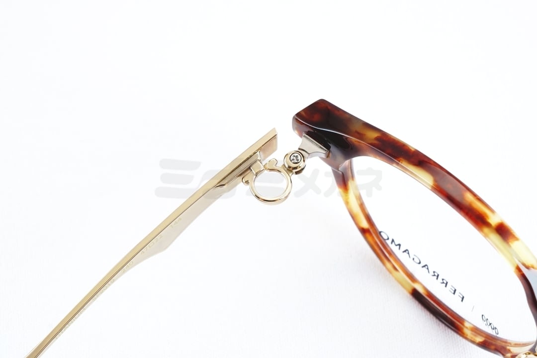 999.9×Ferragamo メガネ SF9019 240 コラボモデル アジアンフィット