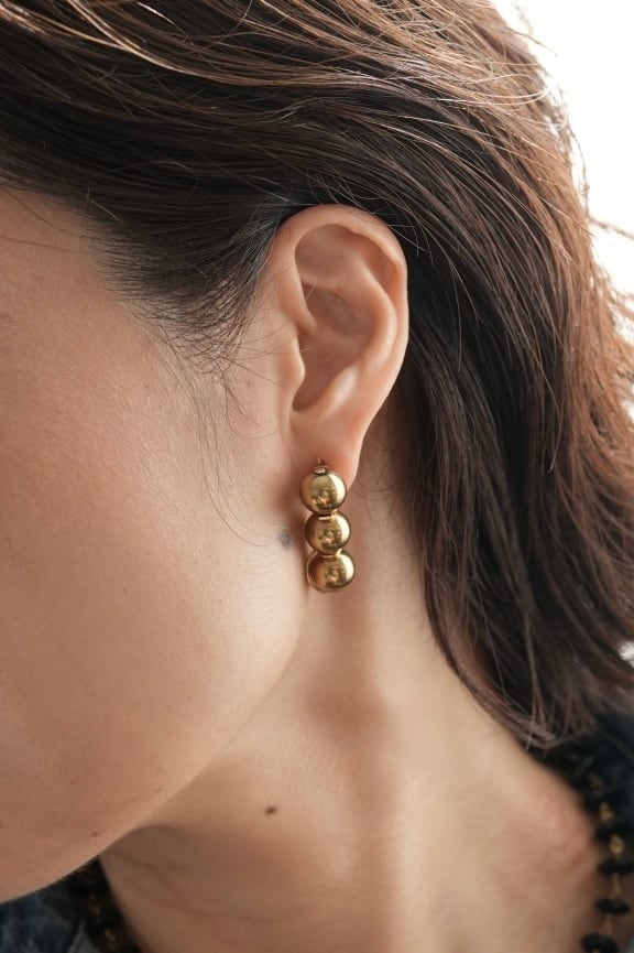 l’ombra triplets single earring