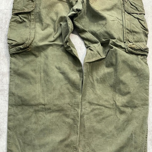 60s フランス軍 実物 M-47 最終移行期 フィールドパンツ 38/71 詳細写真12
