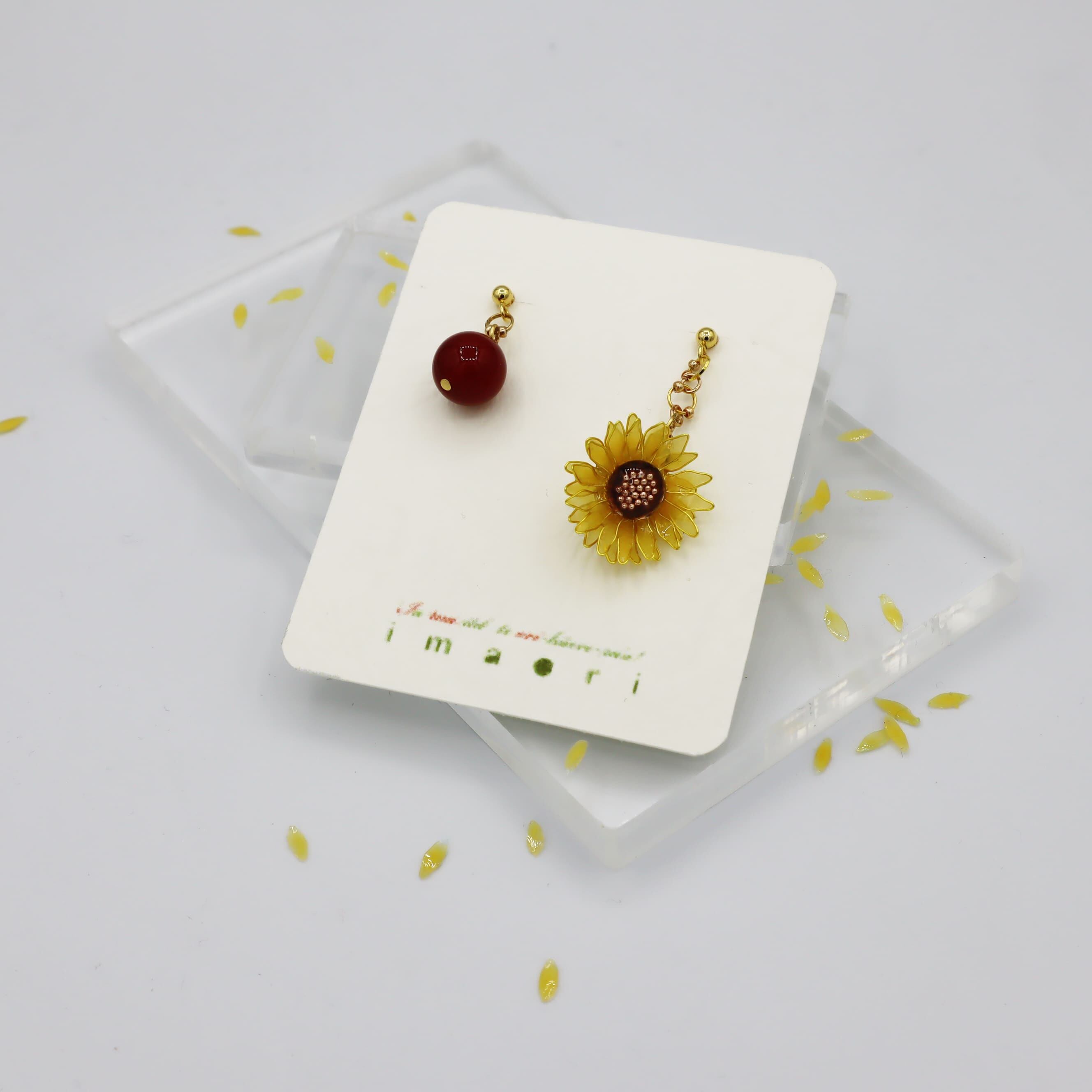 太陽とひまわり（redagate）