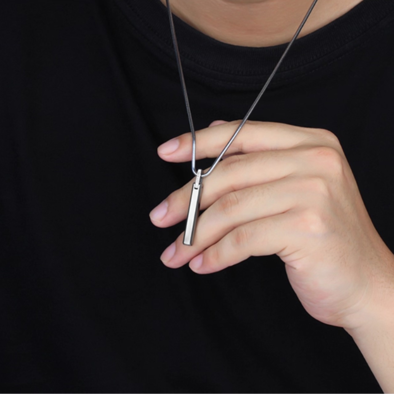 バータイプ スネークチェーンネックレス af0289