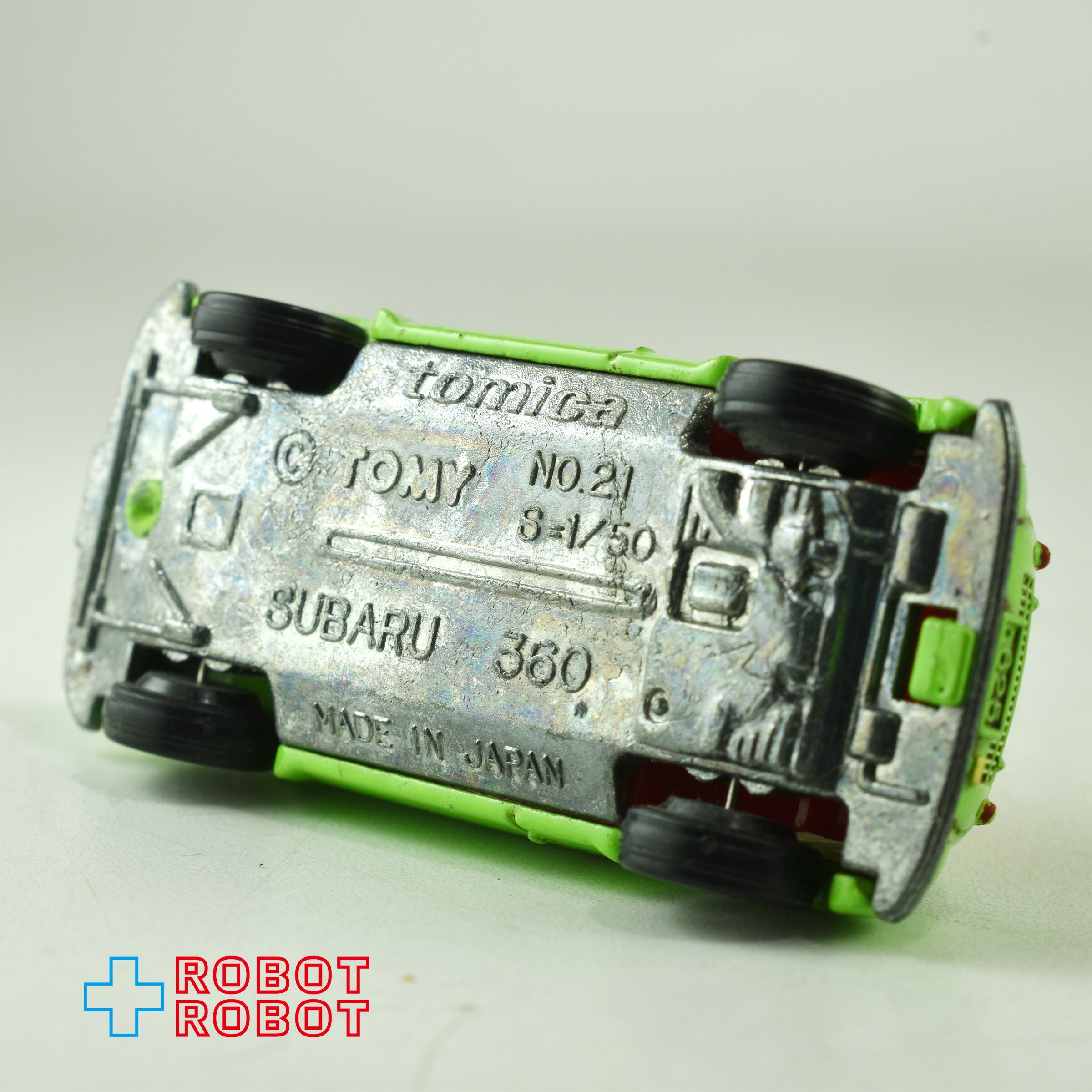 トミー トミカ NO.21 富士重工 スバル 360 スケール1/50 日本製 1号店