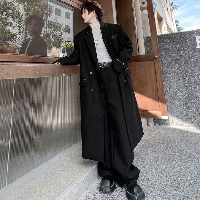 予約販売】メンズ セットアップ スーツ 無地 シック 男前 ハンサム  