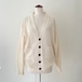 pillings/cut off cardigan white